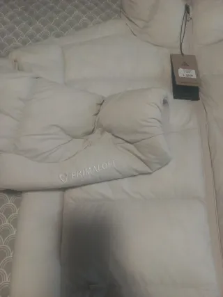 Abrigo acolchado ACG blanco