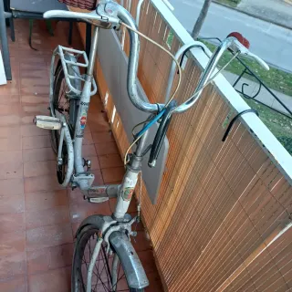Bicicleta plegable antigua