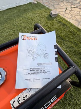 Generador Eléctrico Gasolina 5500W