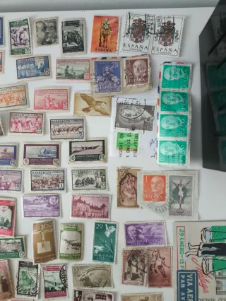 100 sellos Sáhara, Ifni, Guinea, Marruecos Español