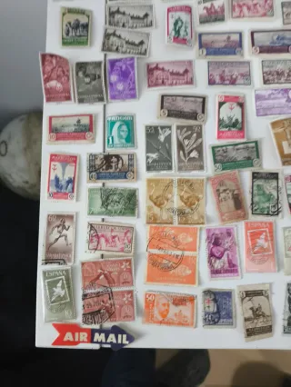 100 sellos Sáhara, Ifni, Guinea, Marruecos Español