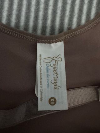 Faja posquirúrgica marrón Modelo ariel