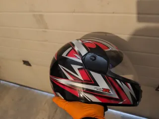 Casco Moto Shiro Diseño Racing