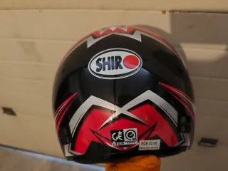 Casco Moto Shiro Diseño Racing