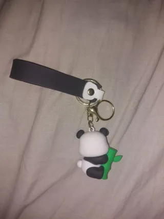 Portachiavi Panda con Laccetto