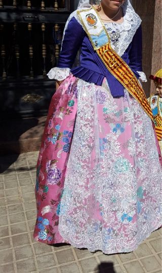 Traje Fallera Niña 10-14 Años