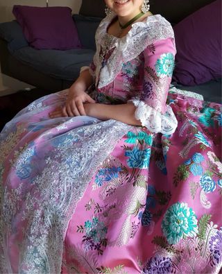 Traje Fallera Niña 10-14 Años