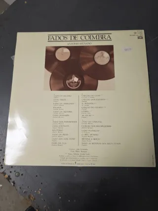 Vinil Fados de Coimbra - António Menano