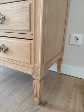 Cómoda antigua madera Luis XVI