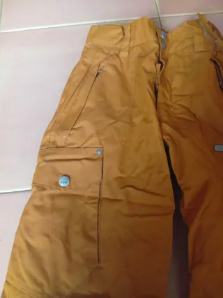 Pantalones de Nieve Naranja Talla 4 años