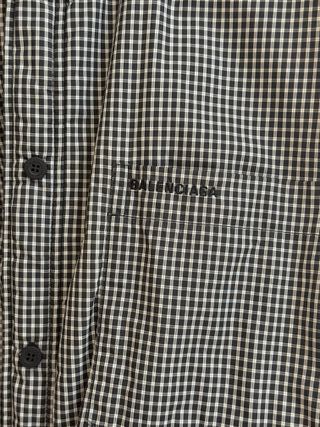 Chaqueta Balenciaga Cuadros Acolchada