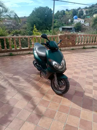 Derbi Boulevard  Verde mate