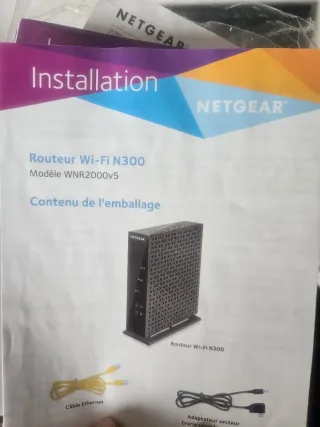 Router WiFi Netgear N300 WNR2000v5