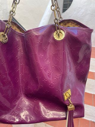 Borsa Louis Vuitton Viola in Vernice