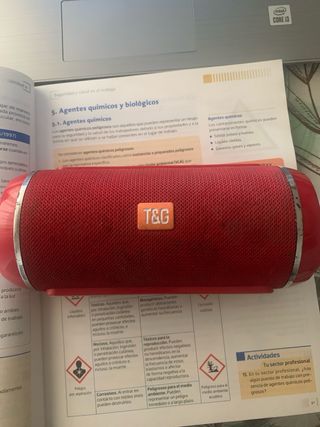 Altavoz Bluetooth Rojo