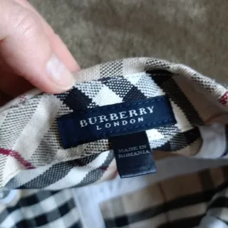 Cappello Burberry Beige Check
