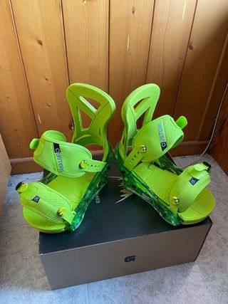 Fijaciones Snowboard Burton Custom
