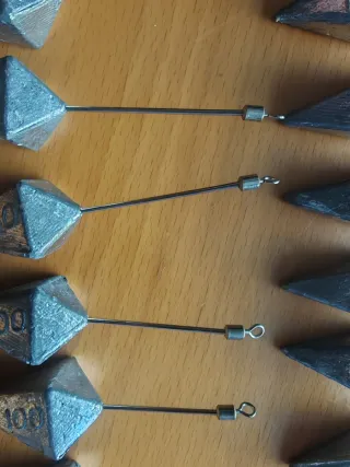 Plomos pesca surfcasting 100g