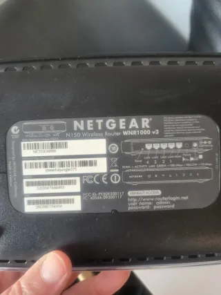 Router Netgear N150 Inalámbrico WNR1000