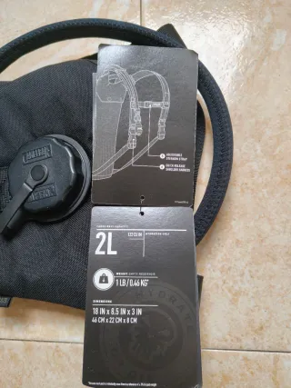 Mochila Hidratación Camelbak militar 2L Negra