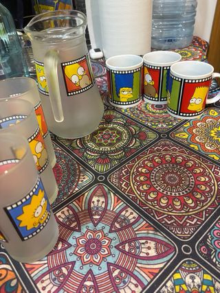 Set di stoviglie Los Simpson