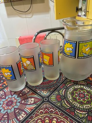 Set di stoviglie Los Simpson