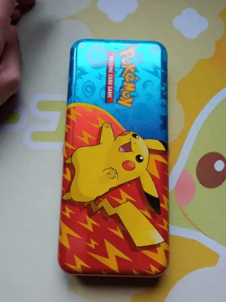 Caja Metálica Pokémon Pikachu