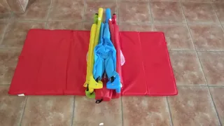 Parque cuna infantil multicolor