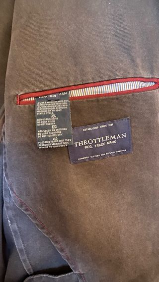 Blazer Throttleman n.54 Castanho Tamanho XL