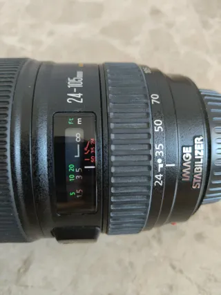 Objetivo Canon EF 24-105mm f/4L IS USM