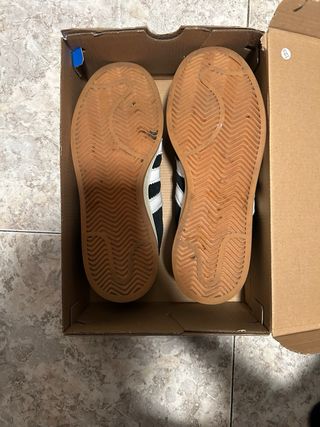 Adidas Campus Zapatillas Negras Blancas