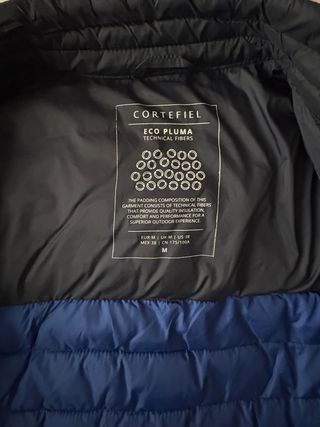 Plumas Cortefiel Azul Marino Navy