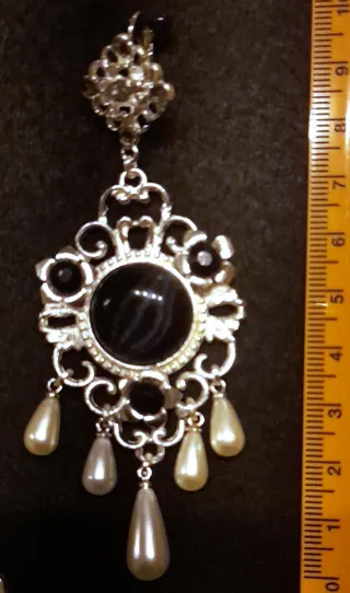 Conjunto Fallero Plata y Negro