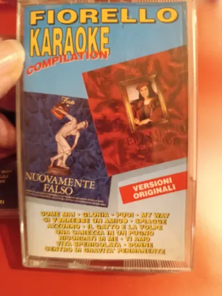 2 Musicassette Fiorello Karaoke Compilation