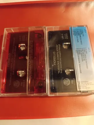2 Musicassette Fiorello Karaoke Compilation