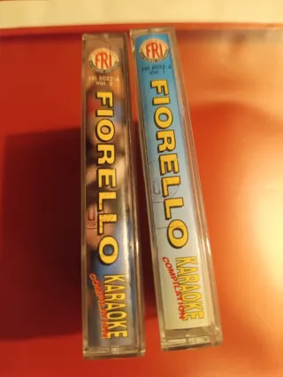 2 Musicassette Fiorello Karaoke Compilation