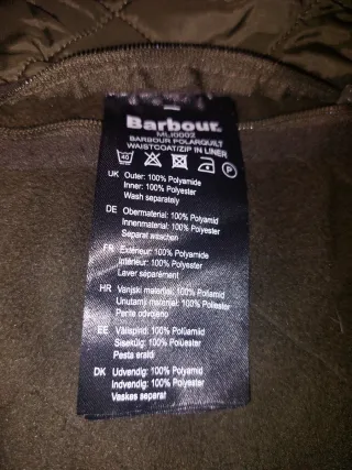 Chaleco Barbour acolchado