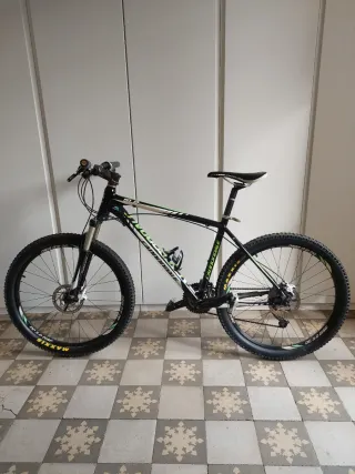 Bicicleta Cannondale SL2 Negro/Verde/Blanco