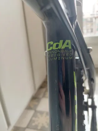 Bicicleta Cannondale SL2 Negro/Verde/Blanco