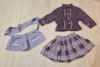 Traje aldeana/baserritarra/arrantzal + leotardos