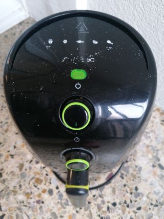 Cecotec Freidora de Aire Negra