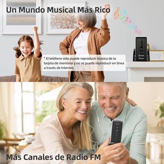 SweetLink F1 Plus Teléfono Móvil para Personas May