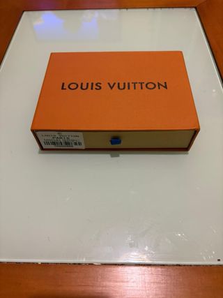 Portafoglio Louis Vuitton in tela e pelle bianco da donna