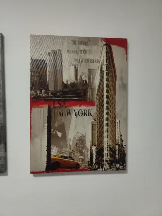 Cuadros Decorativos Ciudades 70x50