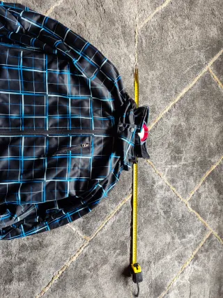 Chaqueta térmica montaña cuadros