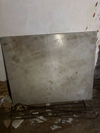 Pieza de marmol blanco para mesa