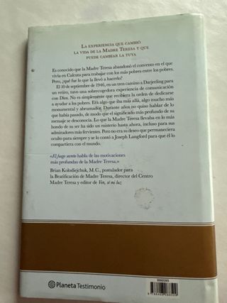 Libro. El fuego secreto de la Madre Teresa.
