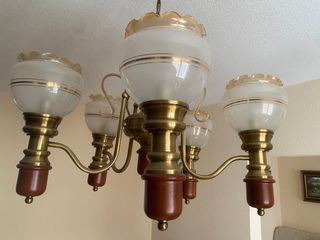 Lámpara de techo vintage años 70