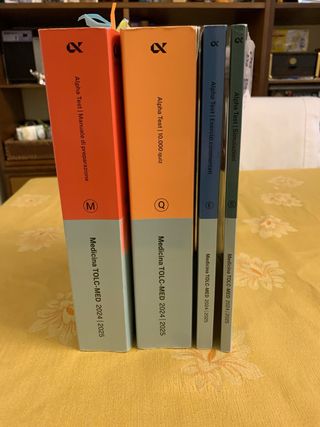 Manuale di  preparazione medicina Alpha test