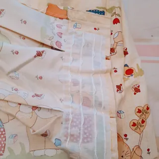Colcha o cortina infantil de tela